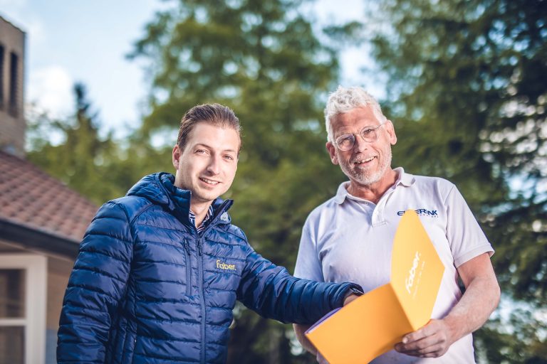 Vast contract bij Faber